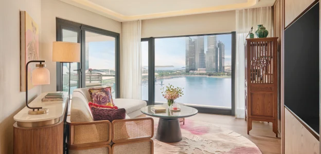 Mandarin Oriental Marina Bay view