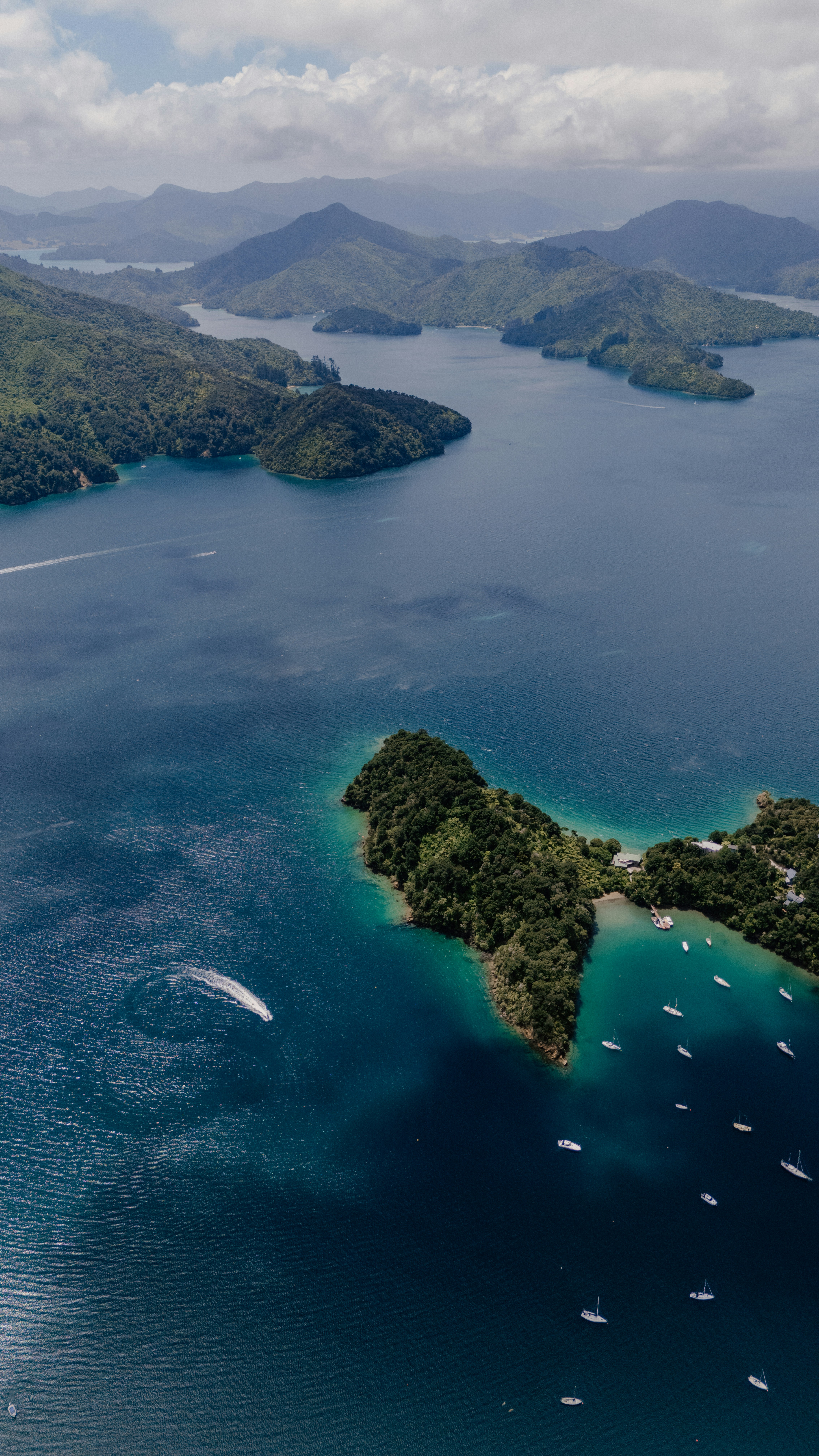 Seafood lunch on the water
