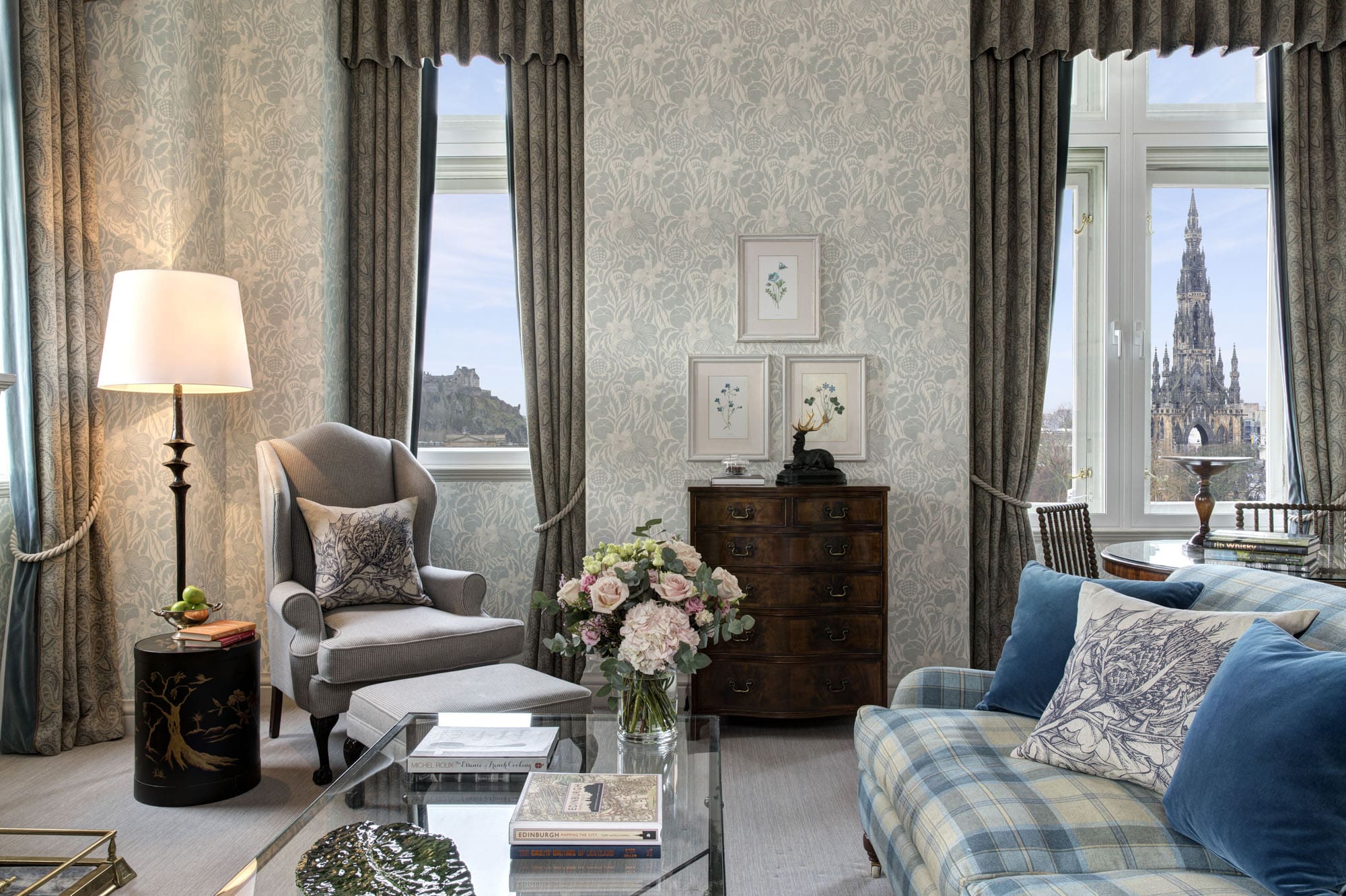 Balmoral Castle View Suite lounge
