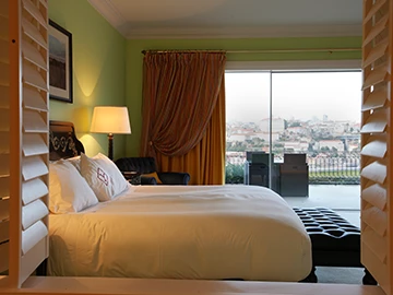 The Yeatman bedroom view