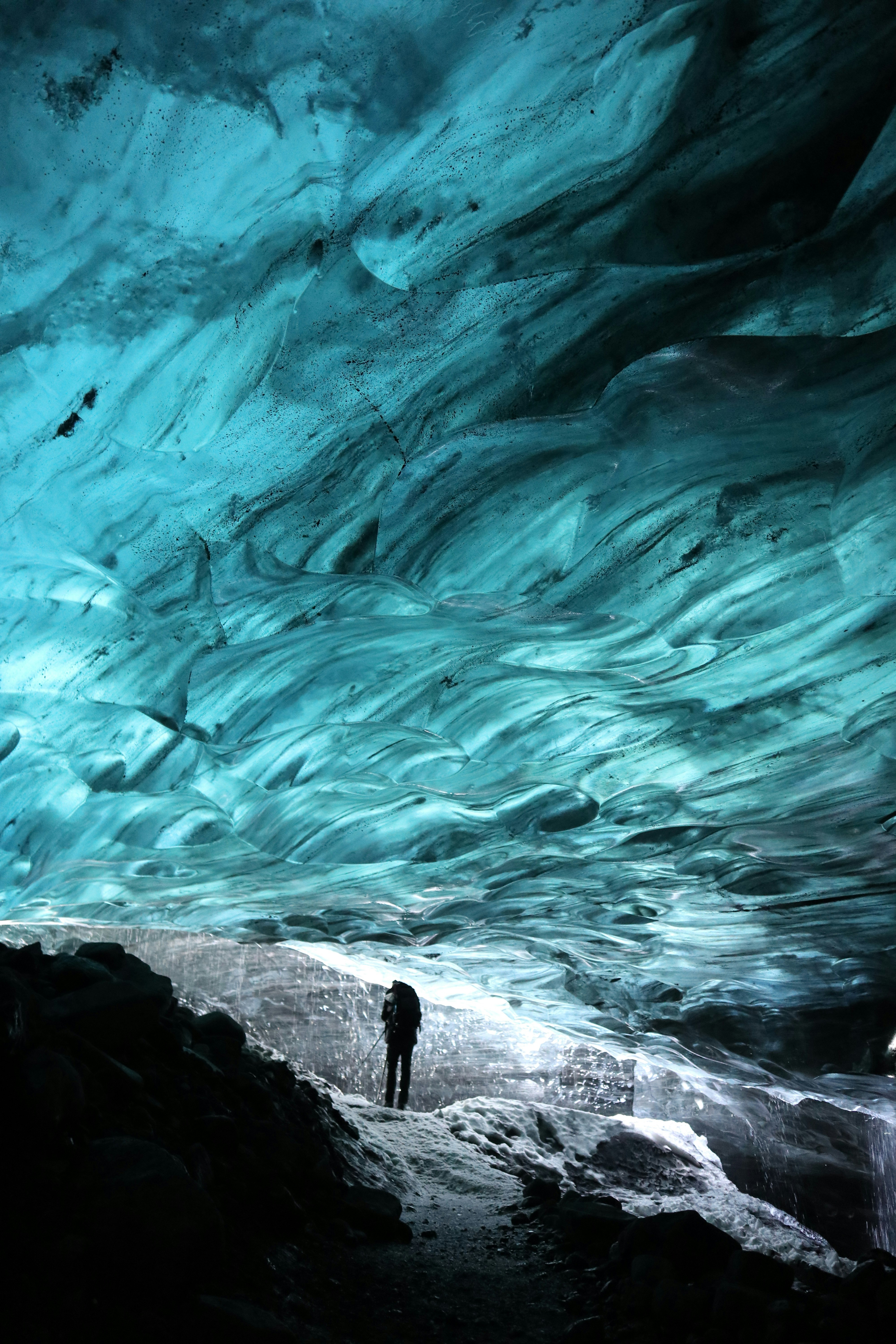 Blue ice cave Iceland