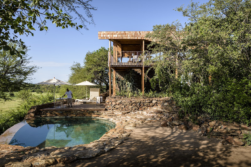 Singita Faru Faru suite exterior