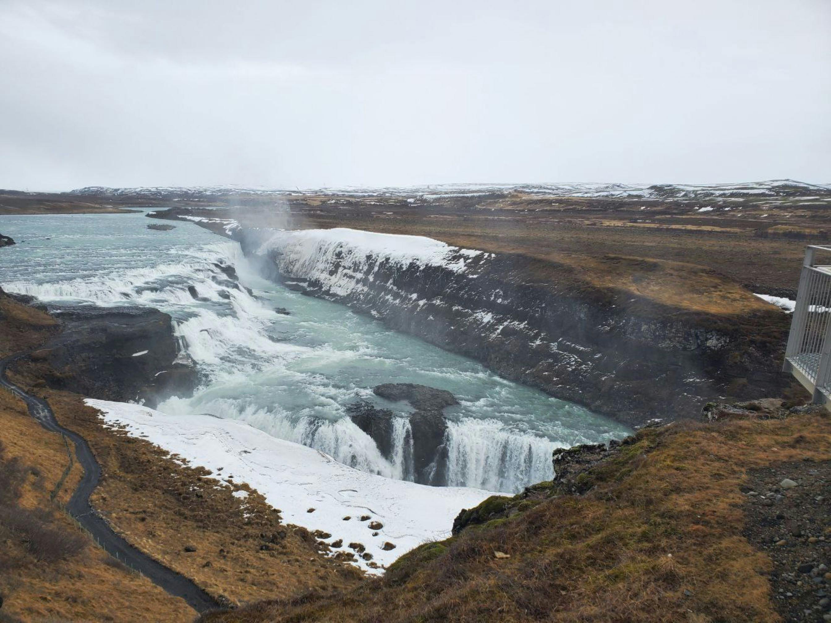 Gullfoss waterfall